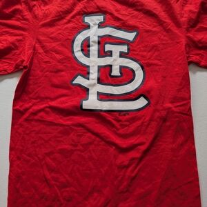 Fanatics Red Crew Neck T-Shirt